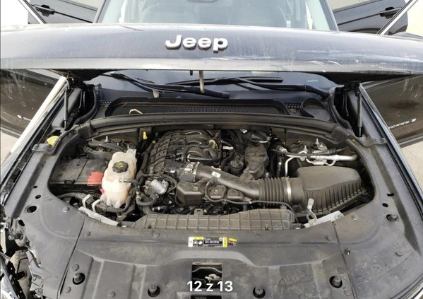Jeep Grand Cherokee cena 60000 przebieg: 32000, rok produkcji 2021 z Węgrów małe 172